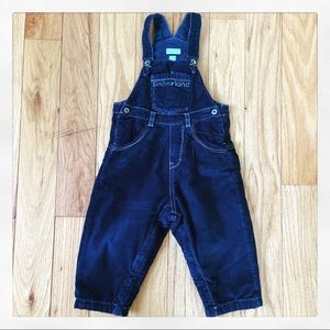 TIMBERLAND Corduroy navy overall (18M)